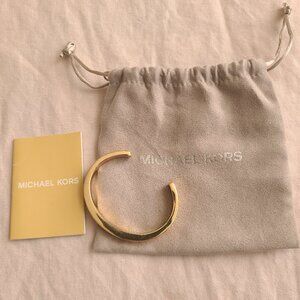 Michael Kors cuff bracelet-gold